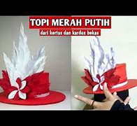 Topi Merah Putih Karnaval